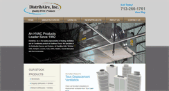 Desktop Screenshot of distribaire.com
